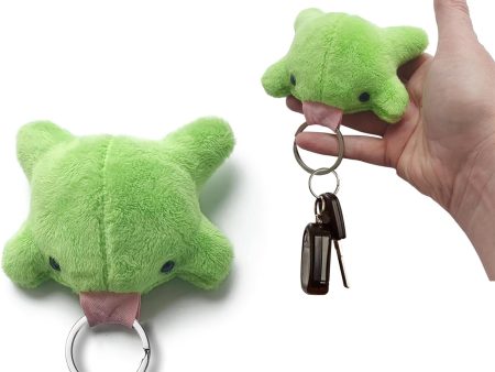 Cute Frog Keychain,Kawaii Frog Plush Keychain,Green Frog Purse Bag Charms Funny Frog Decor Car Keys Gifts
